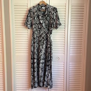 CALVIN KLEIN Midi Wrap Dress